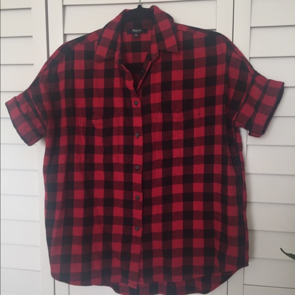 Madewell Tops - Madewell Buffalo Plaid shirt